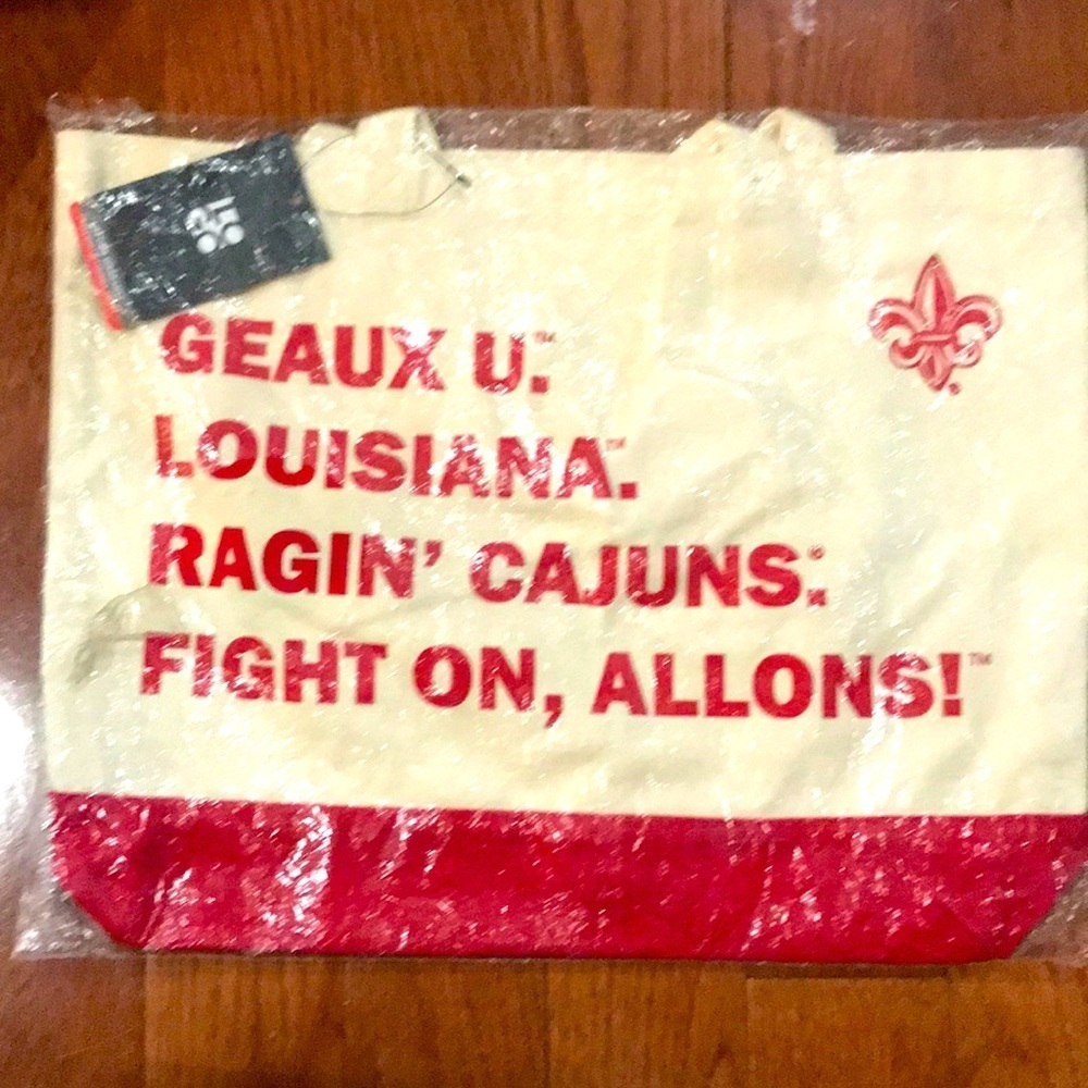 NWT Louisiana tote bag